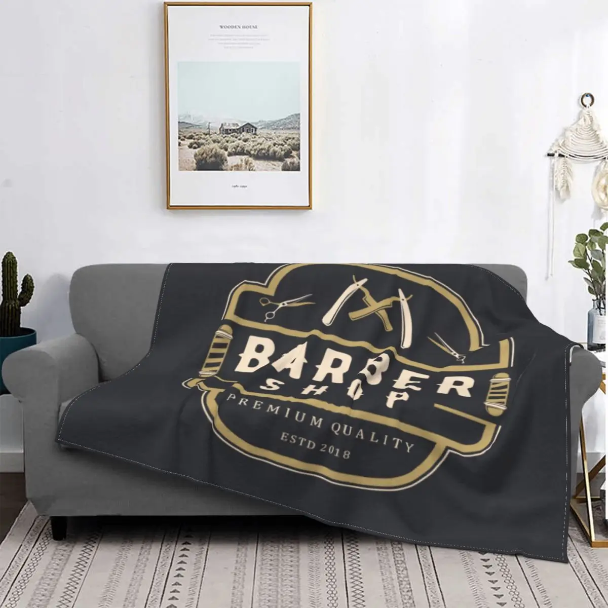 Магазин бармена 198 одеяло покрывало постельное клетчатое белье ковер и диван