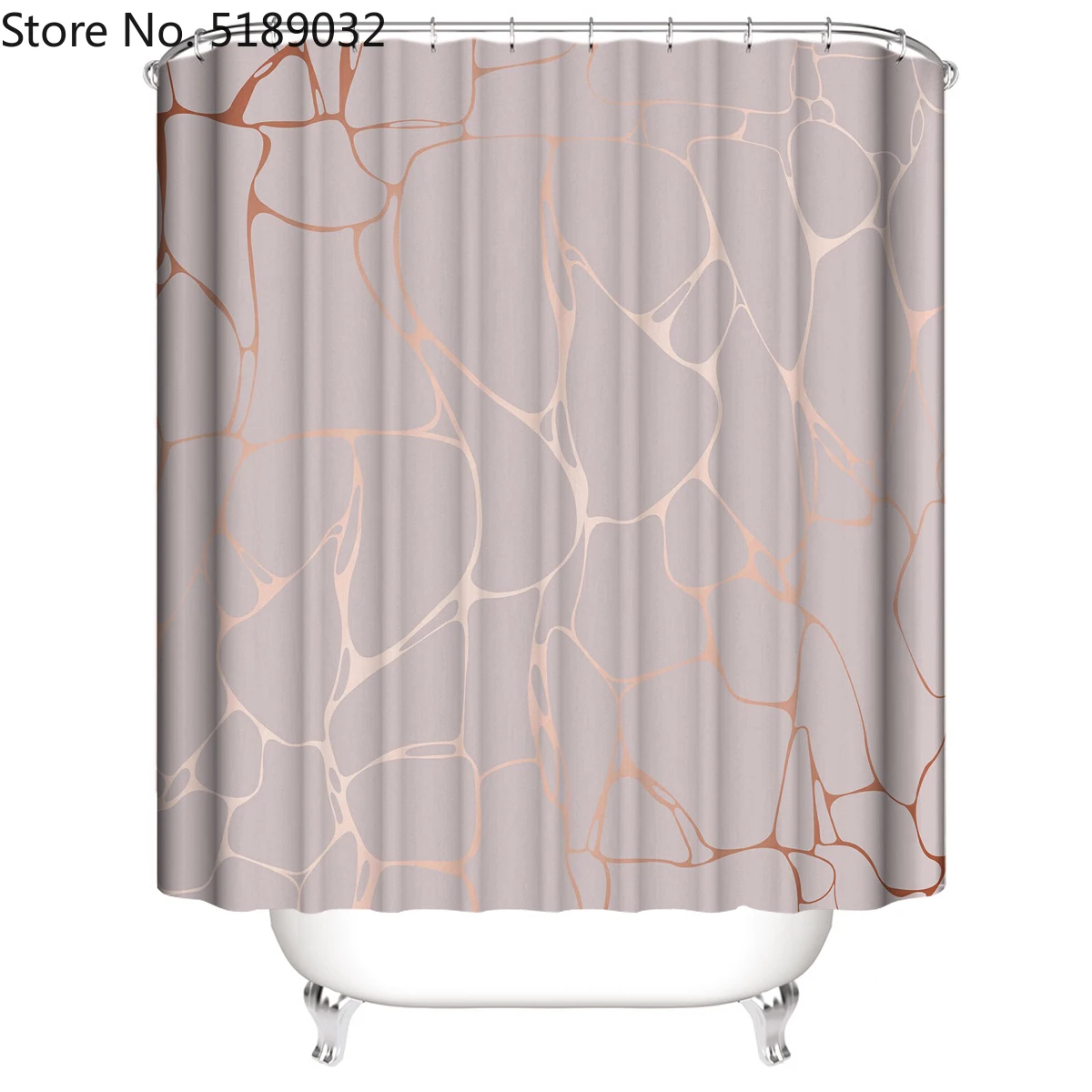 4 шт. наборы 3D натуральный мрамор занавесок для душа с ванной коврики туалета