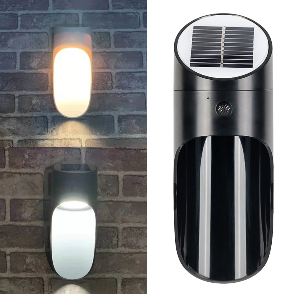 

LED Solar Light IP65 Waterproof Motion Sensor Wall Mounted Solar Lamp For Garden Pathway Fence Decoration Outdoor Lighting