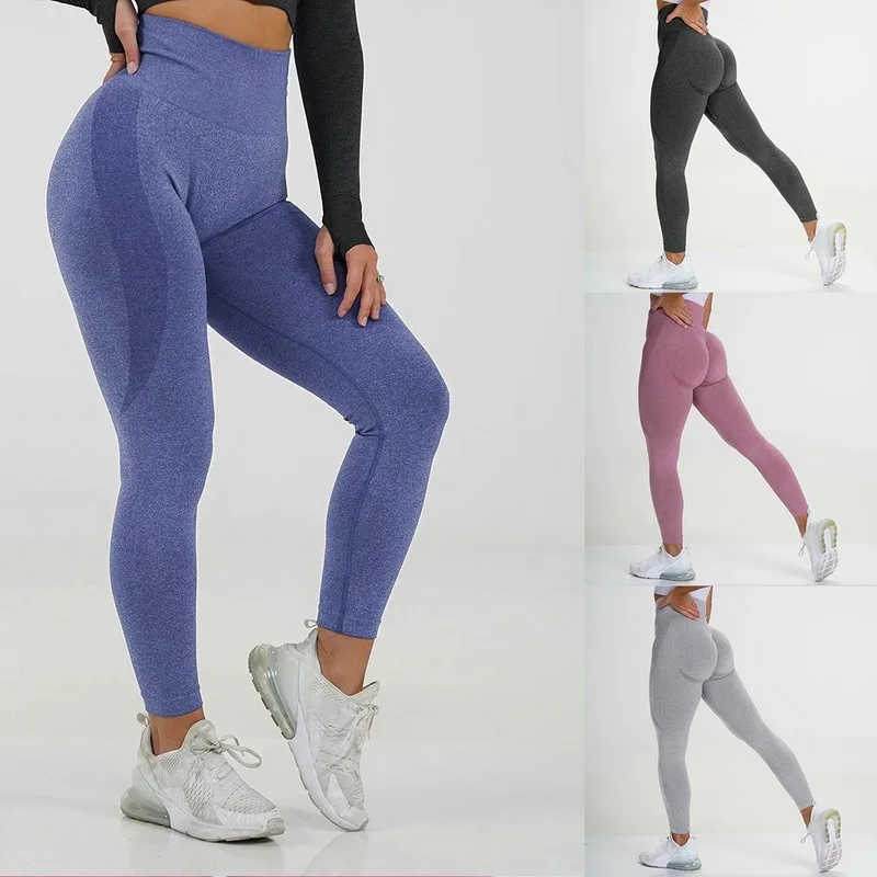 

Seamless Leggings Sport Women Fitness Push Up Yoga Pants High Waist Squat Proof Workout Running Sportswear Gym Tights