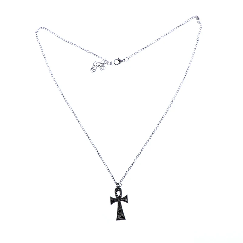 Ретро тотемный крест кулон бабочка ключ чокер-ожерелье в стиле панк висячая