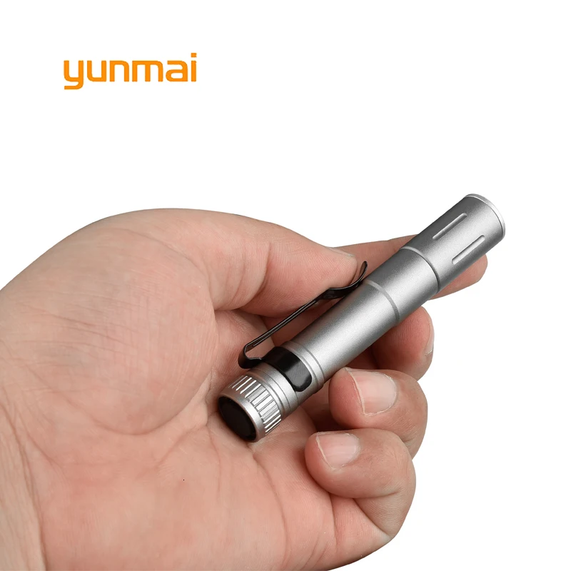 Новый 6 шт. портативный мини-ручка Xpe светодиодный фонарик масштабируемый