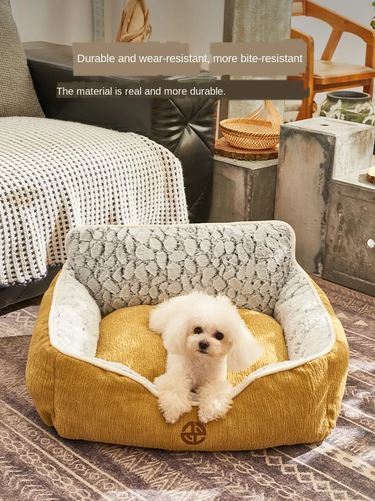 

Removable And Washable Winter Warm Four Seasons Universal Cat Nest Pet Mattress Small And Medium-Sized Dogs Teddy Supplies