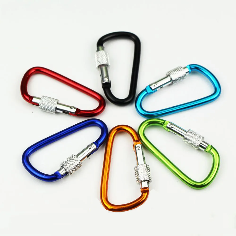 5 шт. карабин для ключей из алюминиевого сплава|Аксессуары скалолазания| |