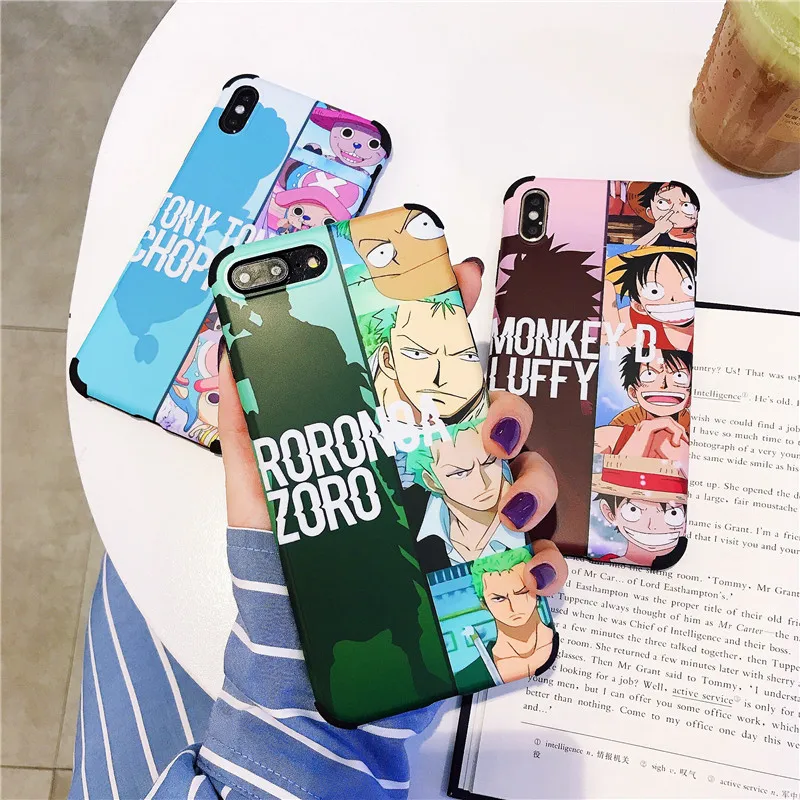 Monkey D Luffy чехол для iPhone 6 6s 7 8 plus X XR XS Max чехлы для телефонов новые классные Японские Аниме одна деталь Мягкий ТПУ задняя крышка Coque