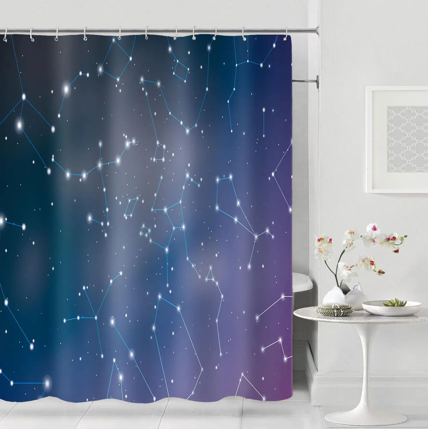 modern rainbow stripes shower curtain decor waterproof polyester eco friendly shower curtains bathroom decoration douchegordijn free global shipping