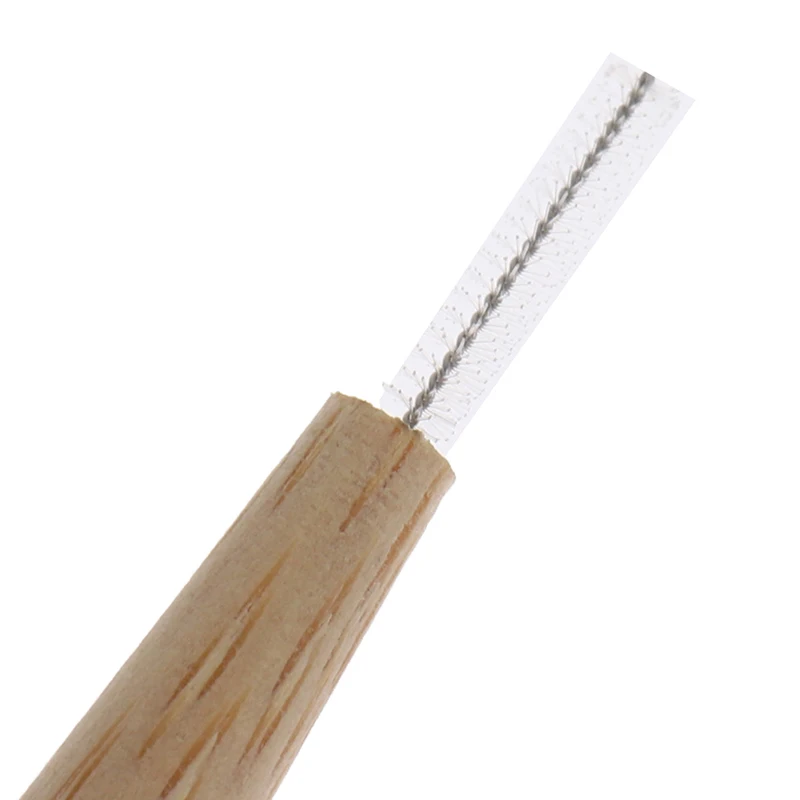 

10pcs Bamboo Interdental Brushes Denta Floss Cleaners Teeth Brush Toothpick Tool