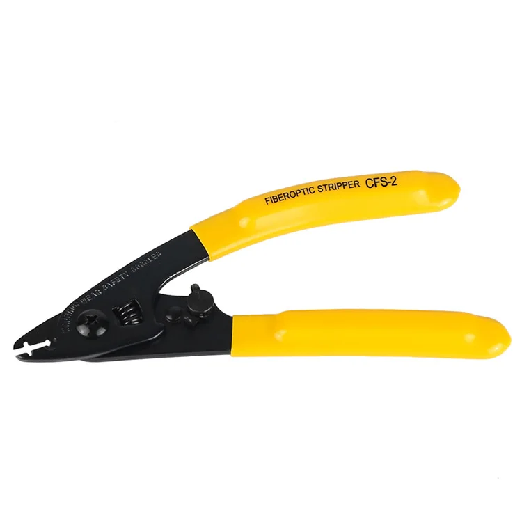 CFS-2 Fiber Optic Tool Stripper 2 Holes Clamp Cut for Cable Jacket 125 micron fiber with 250μm stripping CFS 2