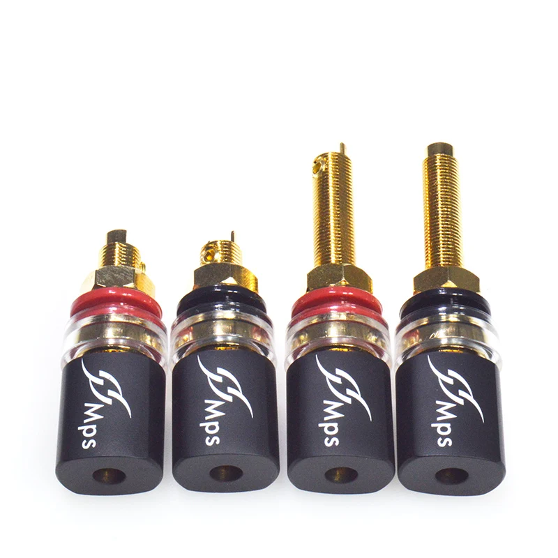 HiFi MPS SPstar HiFi Динамик Разъем усилитель Клеммная розетка банан динамик База Разъем Jack 24 К позолоченный