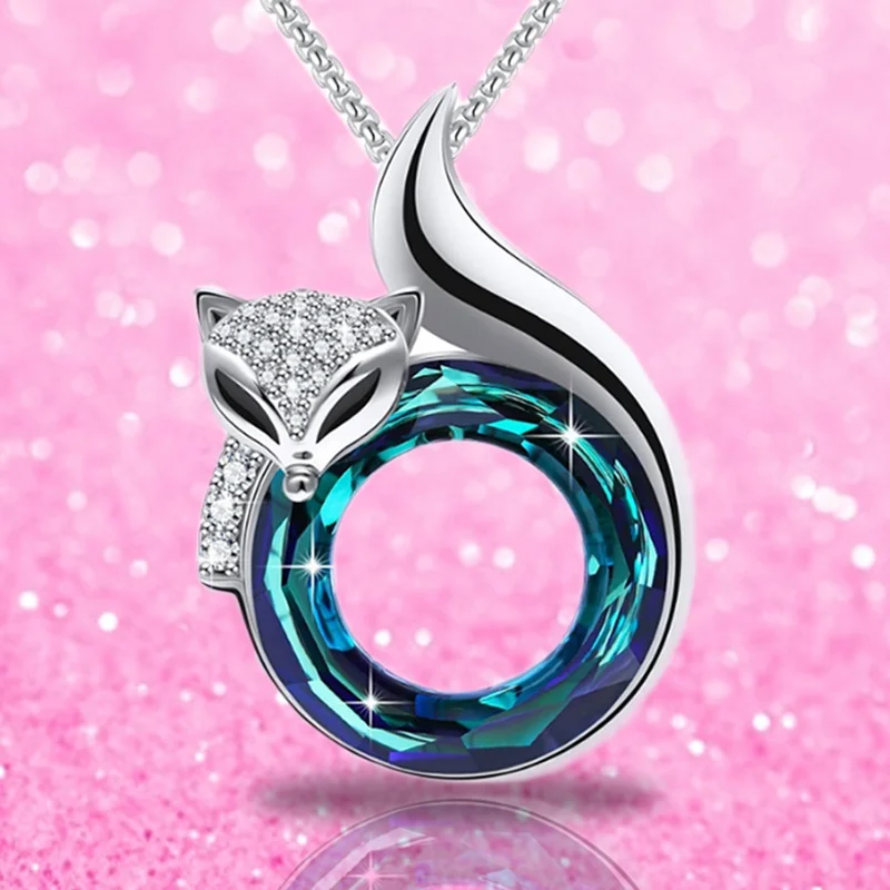 бижутерия цепочка на шею женская Женское ожерелье с подвеской в виде животного |