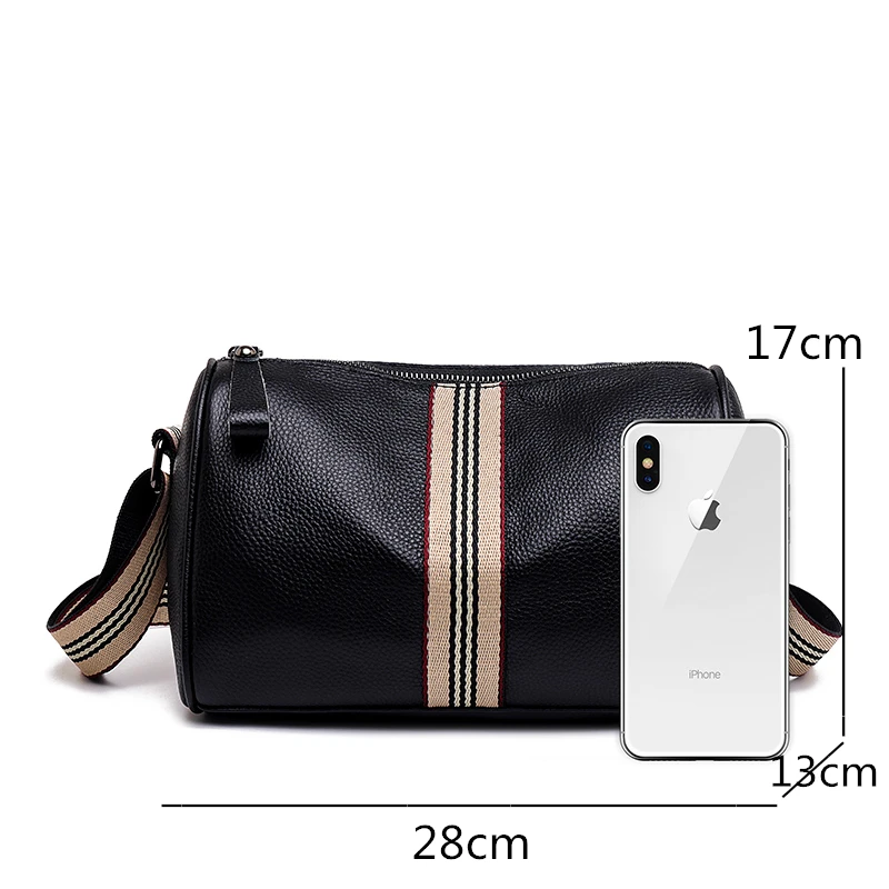 Женская сумка из натуральной кожи дизайнерская женская через плечо | Багаж и