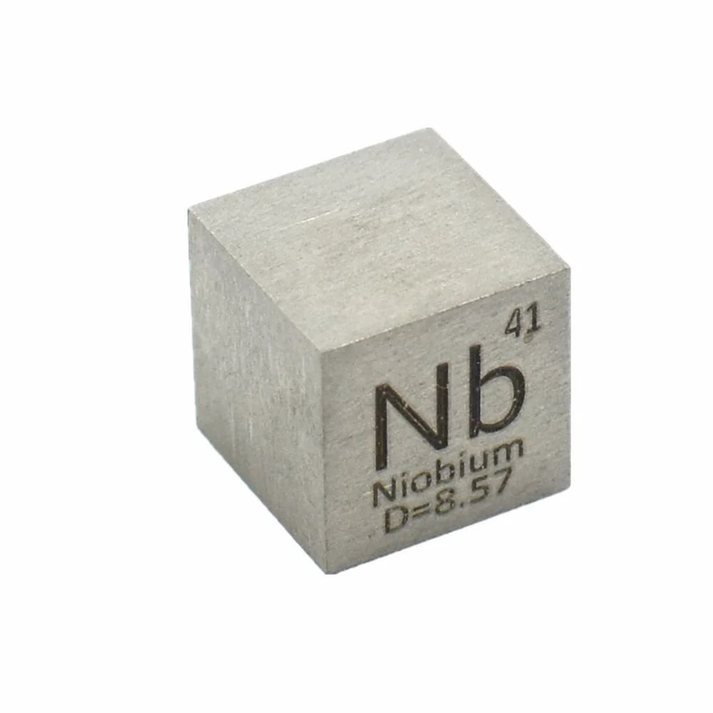 

Ниобиевый металлический блок для коллекции элементов Nb, кубик плотности высокой чистоты, ручная работа, сделай сам, хобби, ремесла, дисплей, ...