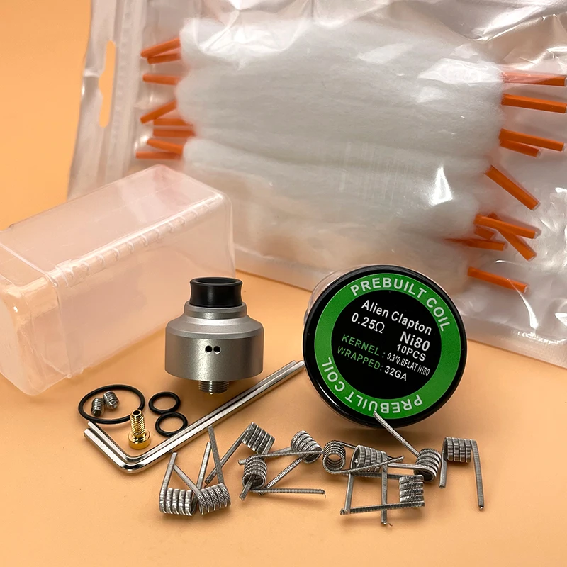 Атомайзер DSXvape Aston 22 RDA мм одинарный резервуар для электронной сигареты с Squonk BF PIN