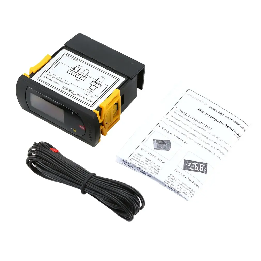 RC-111H микрокомпьютер цифровой регулятор температуры холодильник термопары