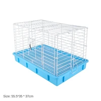 rabbit cage rabbit guinea pig cage pet supplies large household villa nest house automatic manure cleaning