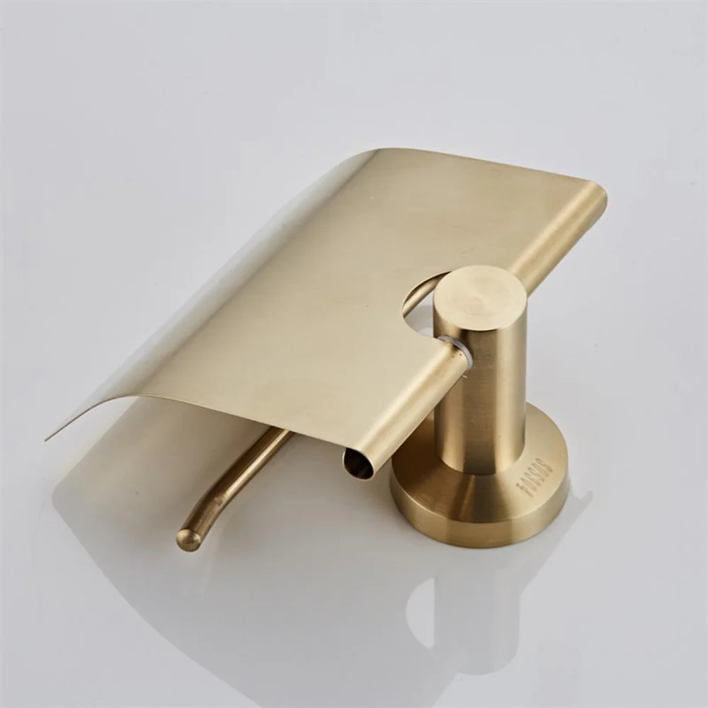

1PC 304 Stainless Steel Holder Simple Roll Paper Rack Decorative Shelf Creative Roll Napkin Container