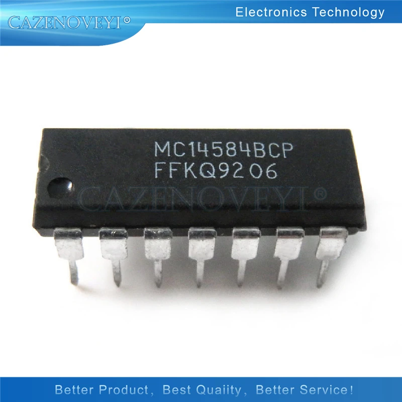 10pcs/lot MC14584BCP HD14584BP MC14584 HD14584 DIP-14 In Stock |