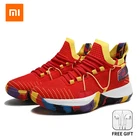 Мужские кроссовки Xiaomi, Баскетбольная обувь, модные мужские и женские 2021, модные повседневные дышащие износостойкие кроссовки на платформе для пар