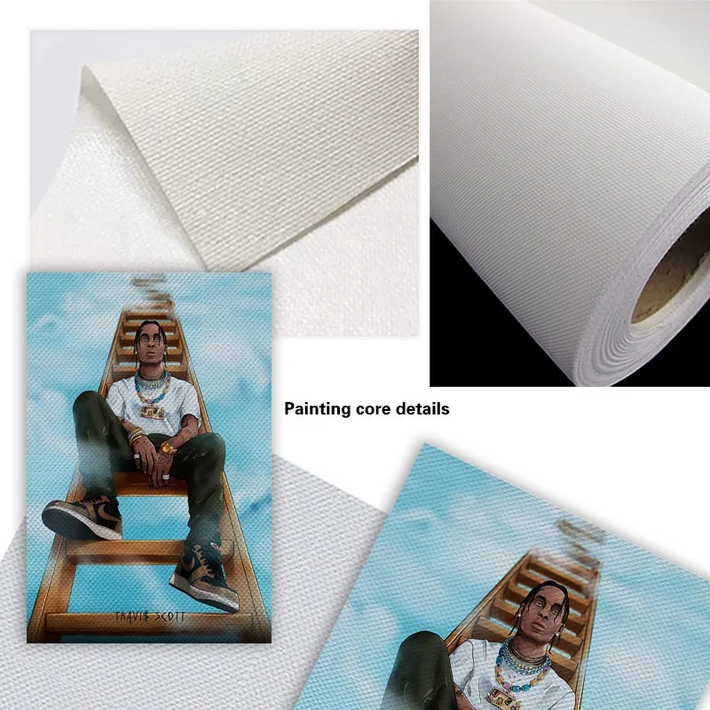 

Singer Series Kid Cudi Posters Retro Canvas Modern Study Living Bar Room Decoration Painting Art Wall Interior Design