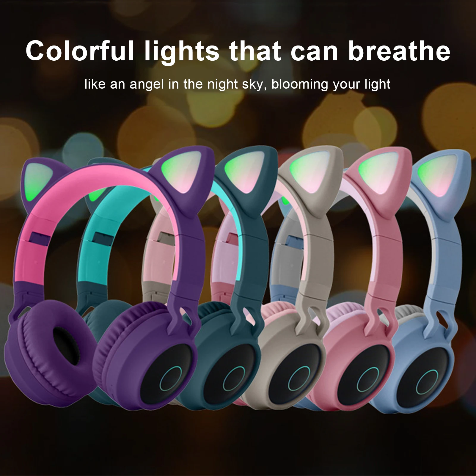 Bluetooth 5 0 гарнитура с TF картой Беспроводные Hi Fi музыкальные стереонаушники басами