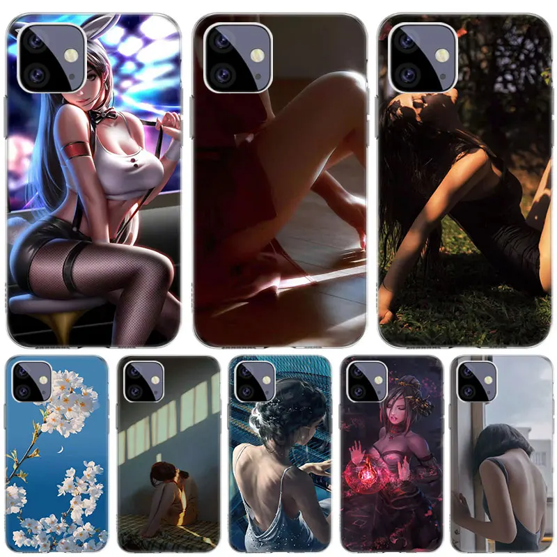 

Goddess Beauty Case for Apple iPhone 12 11 Pro SE 2020 X XR XS Max 7 8 6 6S Plus 5 5S Silicone Phone Cover Coque