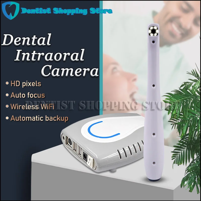 

Dental Intraoral Camera 5.0 Mega Pixels HD Image WiFi 6 LED Split Endoscope Tools Split Dalaude Medical Equipment Oral Viewer
