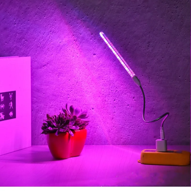 Светодиодный светильник для выращивания растений комнасветильник с прямой