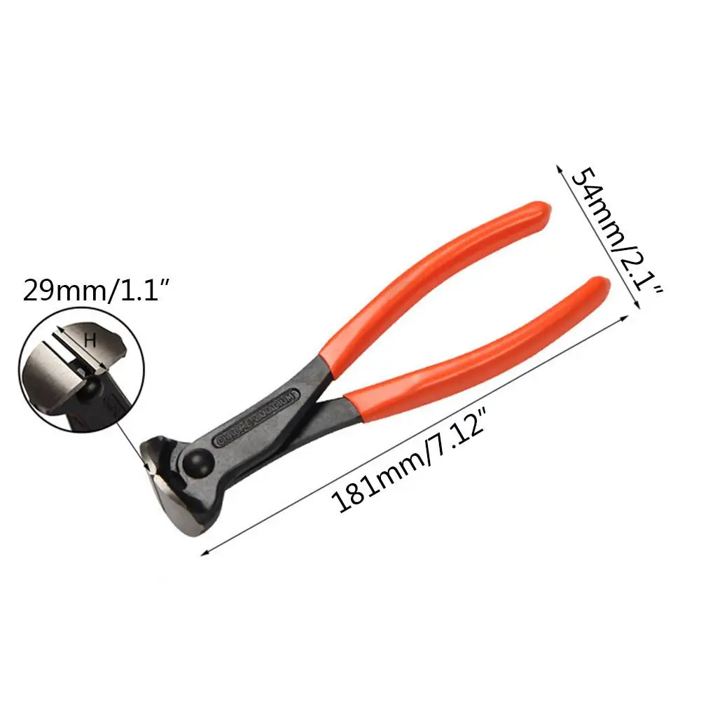 

7 Inch Professional Guitar Fret Wire End Cutter Nipper Puller Plier String Scissors