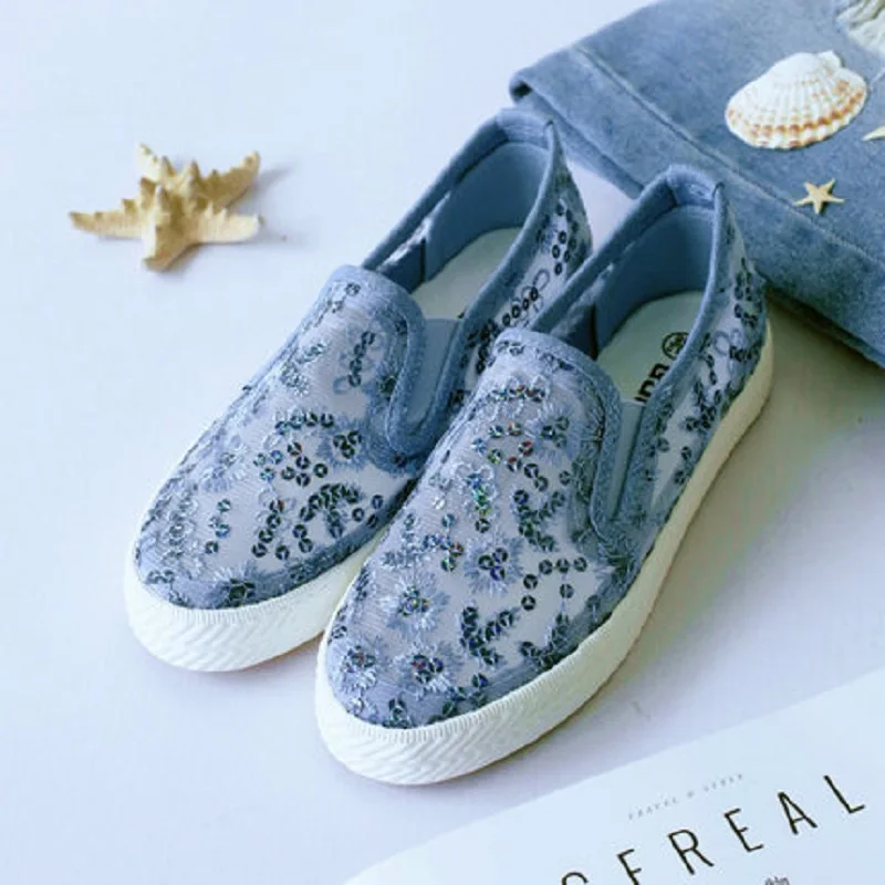 Новинка 2020 года сезон весна повседневная обувь из дышащего сетчатого материала с