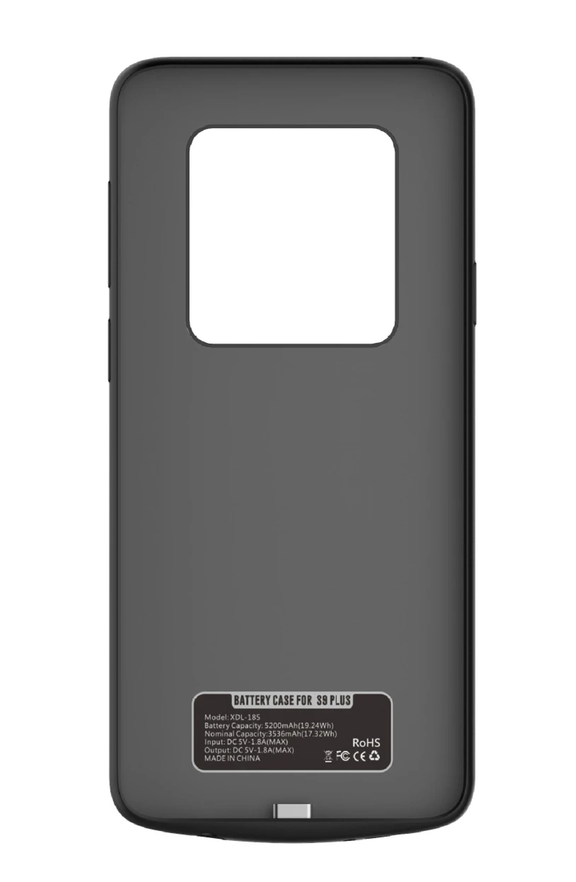 Новинка для samsung Galaxy S9 S8 Plus power Bank Мягкий ТПУ чехол зарядки телефона зарядного