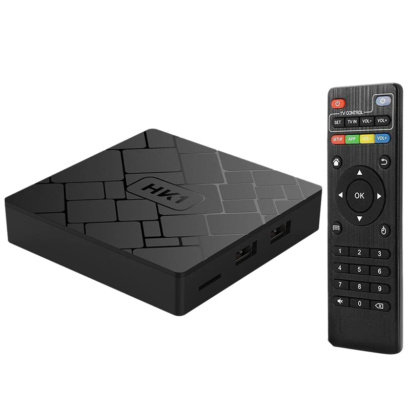 Hk1 Android 7 1 Smart Tv Box 4K Amlogic S905W 2G Ram 16G Rom телеприставка Wifi медиаплеер ТВ приемник Play Store