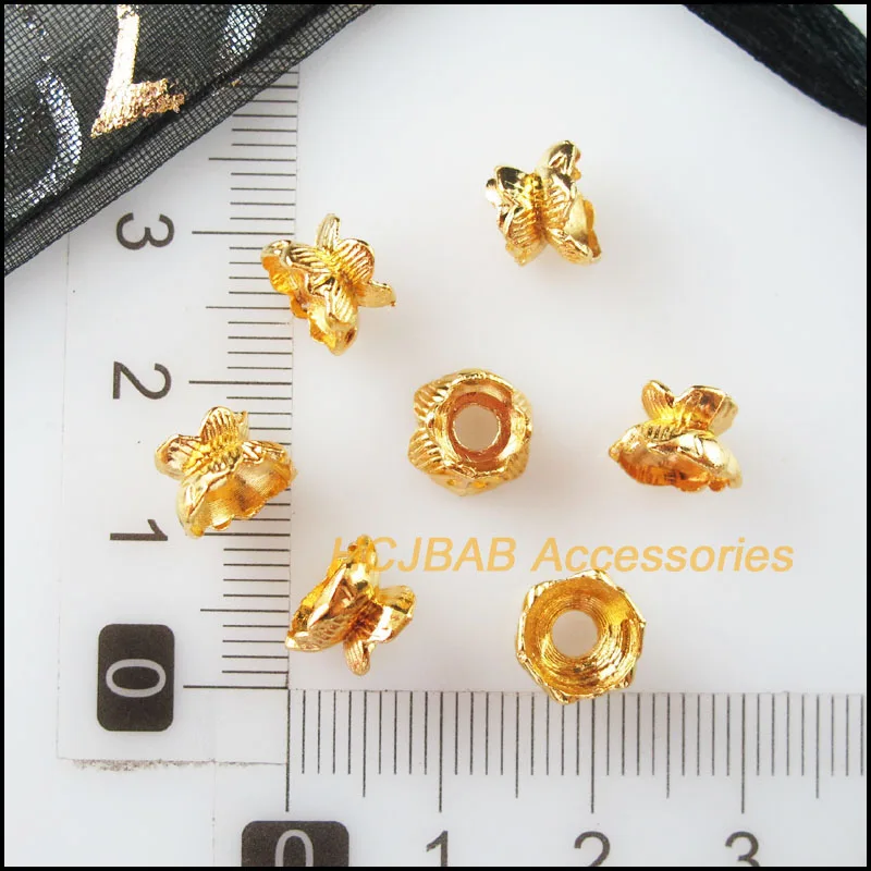 60 шт. бусины в форме цветка лотоса | Украшения и аксессуары