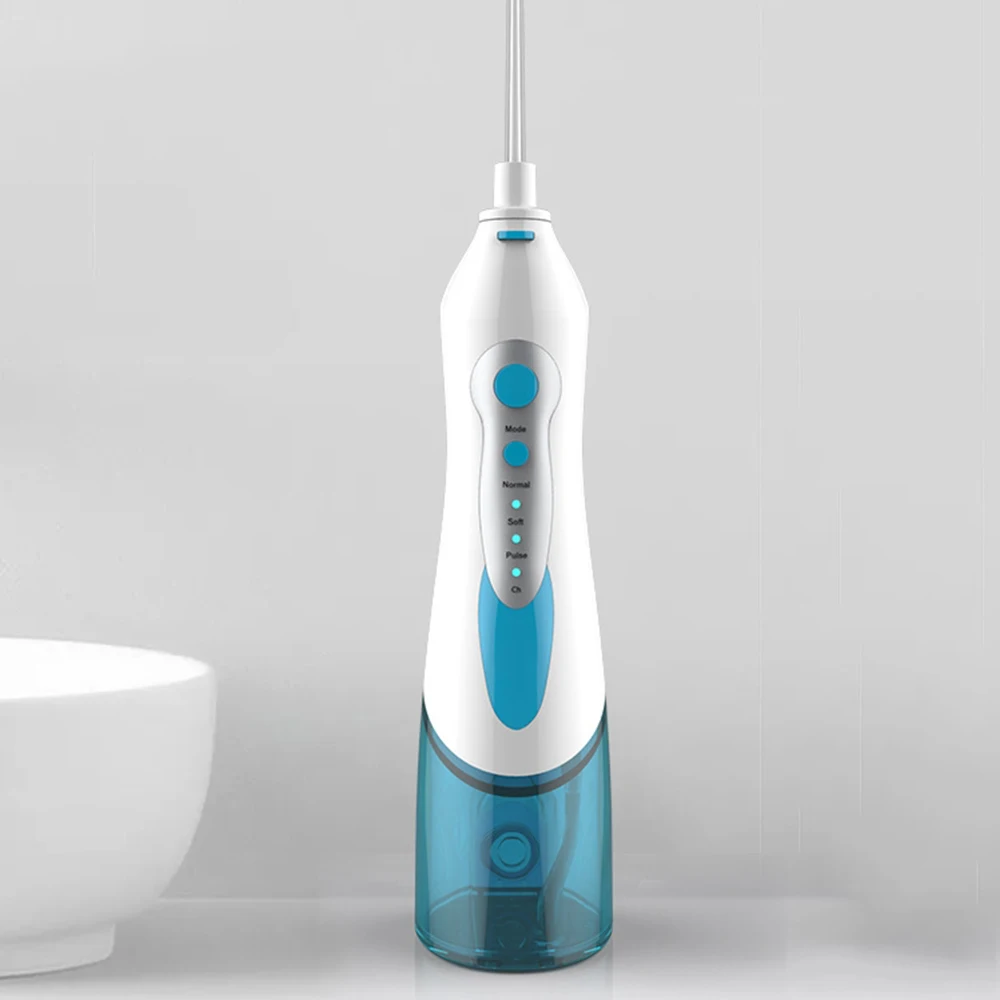USB ирригатор для полости рта переносная зубная Вода Flosser струя воды электрическая Беспроводная 300 мл емкость для чистки зубов щетка для воды