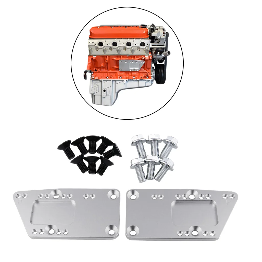2pcs Adjustable Automobile Swap Engine Mount Bracket LS1 Billet Aluminum | Автомобили и мотоциклы