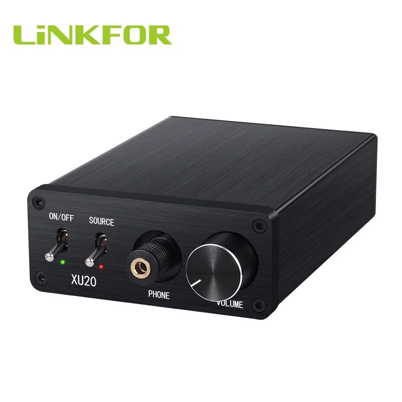 LiNKFOR цифровой аналоговый аудио конвертер с усилитель для наушников SPDIF