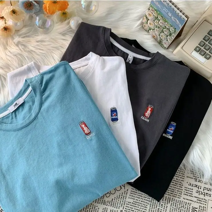 

Harajuku Men's tshirt Printed Unisex Short Sleeve T shirt Cool Cartoon Anime Casual T-shirt Male Streetwear Tops