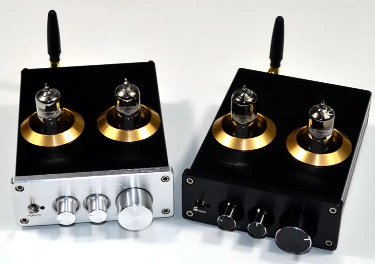 

Ламповый предусилитель KYYSLB, длина 137 х ширина 104 х высота 41 мм, 6J5, Bluetooth 4,2, аппарат APTX