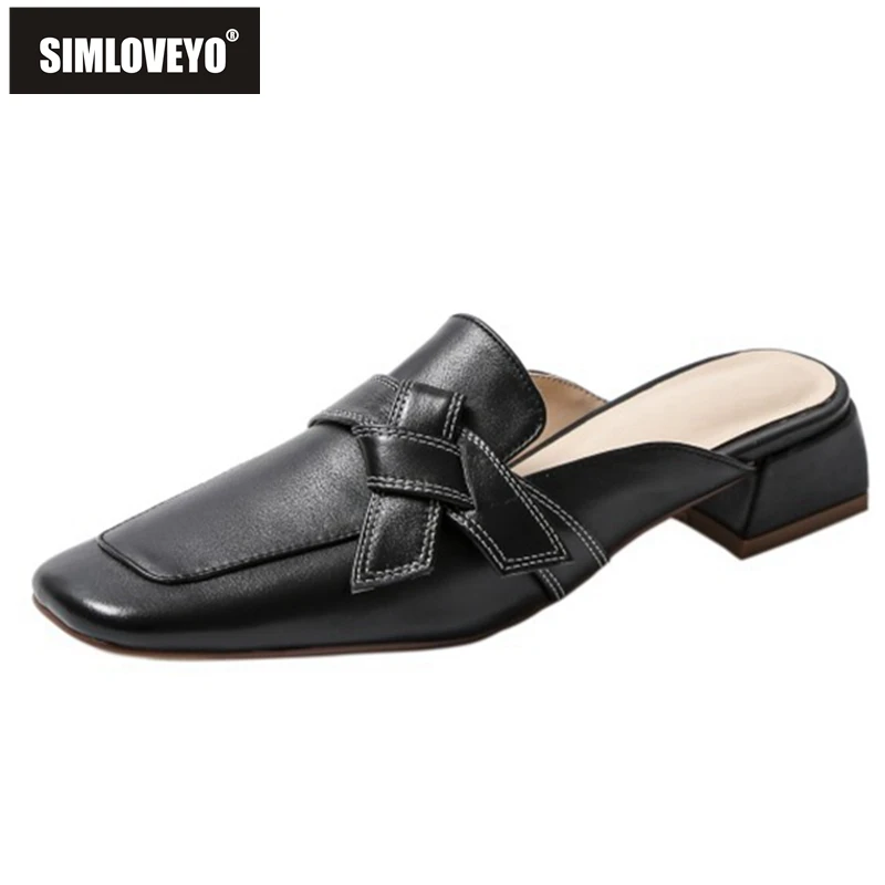 

Босоножки SIMLOVEYO, черные, бежевые, удобные, с квадратным носком, на толстом каблуке 2 см, с аппликацией, большие размеры 34-42, A4324, 2021