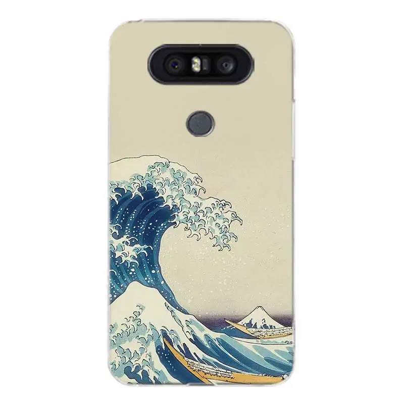 

Great Wave off Kanagawa Japan Fashion Silicone Phone Case For LG G8S G7 G6 G5 G4 V40 V30 V20 V10 Q7 Q8 Q6 K8 K10 2018 2017 Cover