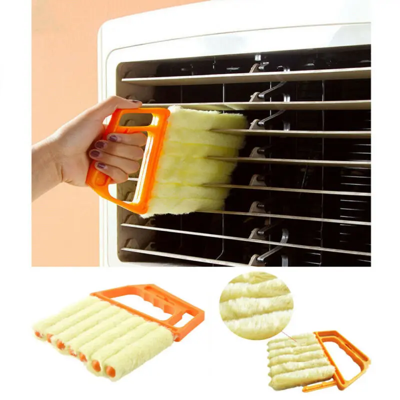 Blinds window cleaner curtain air conditioner outlet clean cleaning brush opening dust | Дом и сад