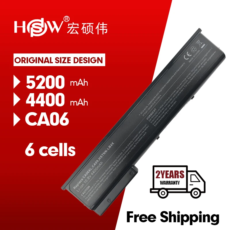 Аккумулятор HSW для HP ProBook 650 CA06 640 645 655 G1 G0 CA09 CA06XL HSTNN I16C DB4Y|Аккумуляторы ноутбуков| |