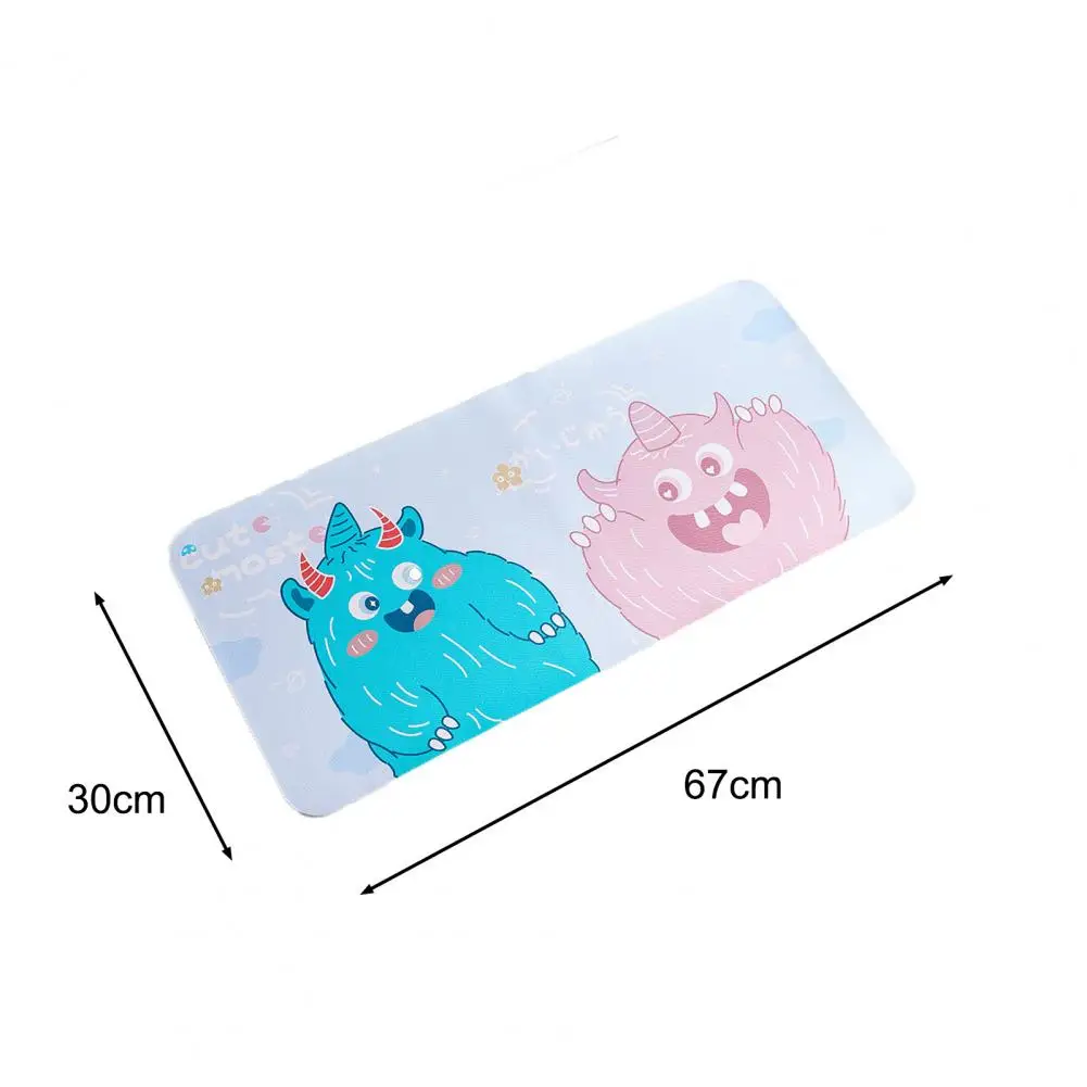 

New Cute Cartoon Ergonomic Waterproof Anti-slip Computer Mouse Pad Mousepad for Office 670mm x 300mm For Kids Gift
