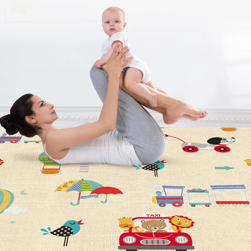 180*200 см детский коврик для ползания забавный защиты окружающей среды Детский