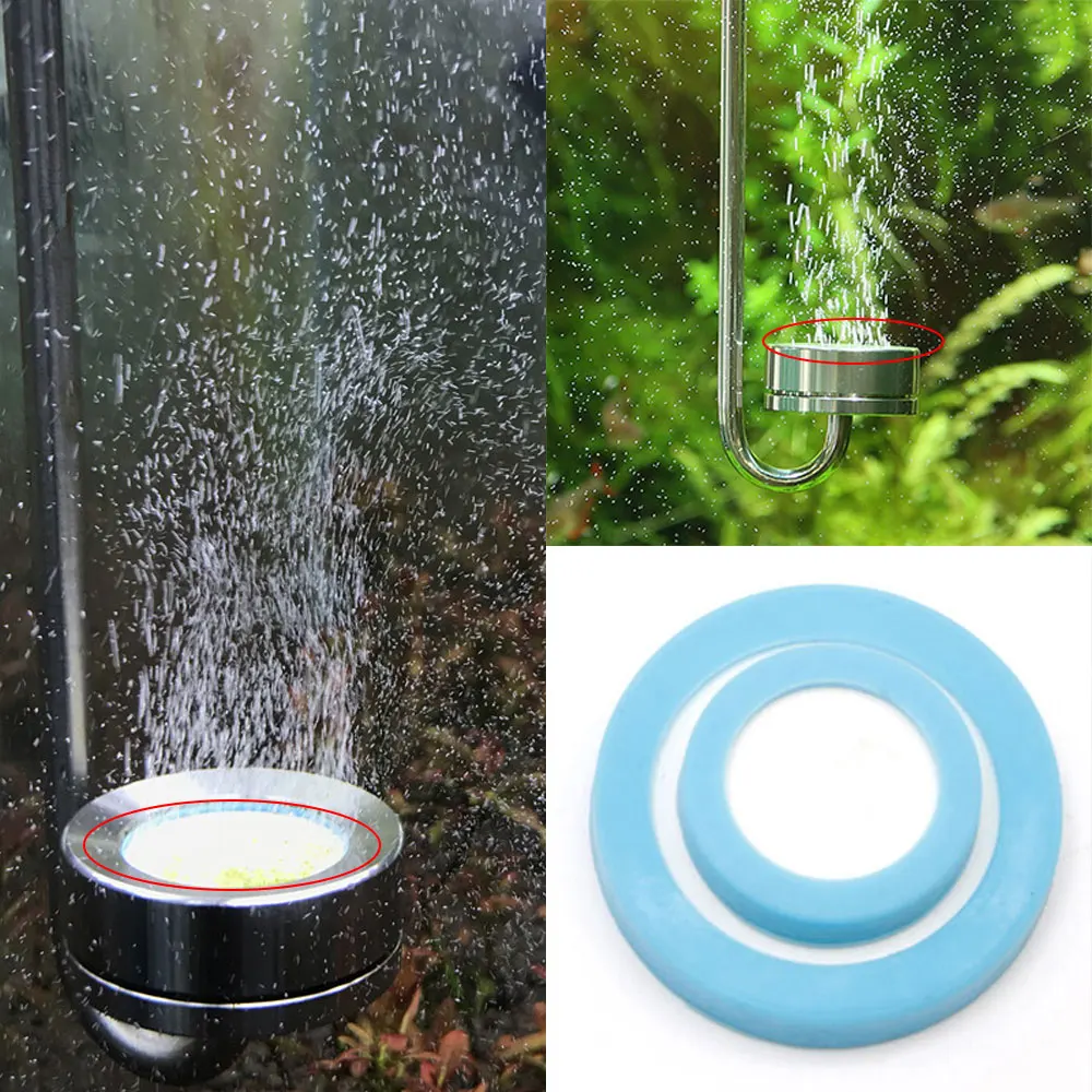 Чип диффузора CO2 для аквариума комплект диоксида углерода реактор с нано