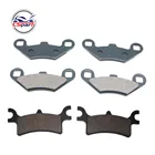 3 пары передних и задних тормозных колодок для Polaris Sportsman 400 500 700 800 EFI 2003 2004 2005 2006 2007 2008