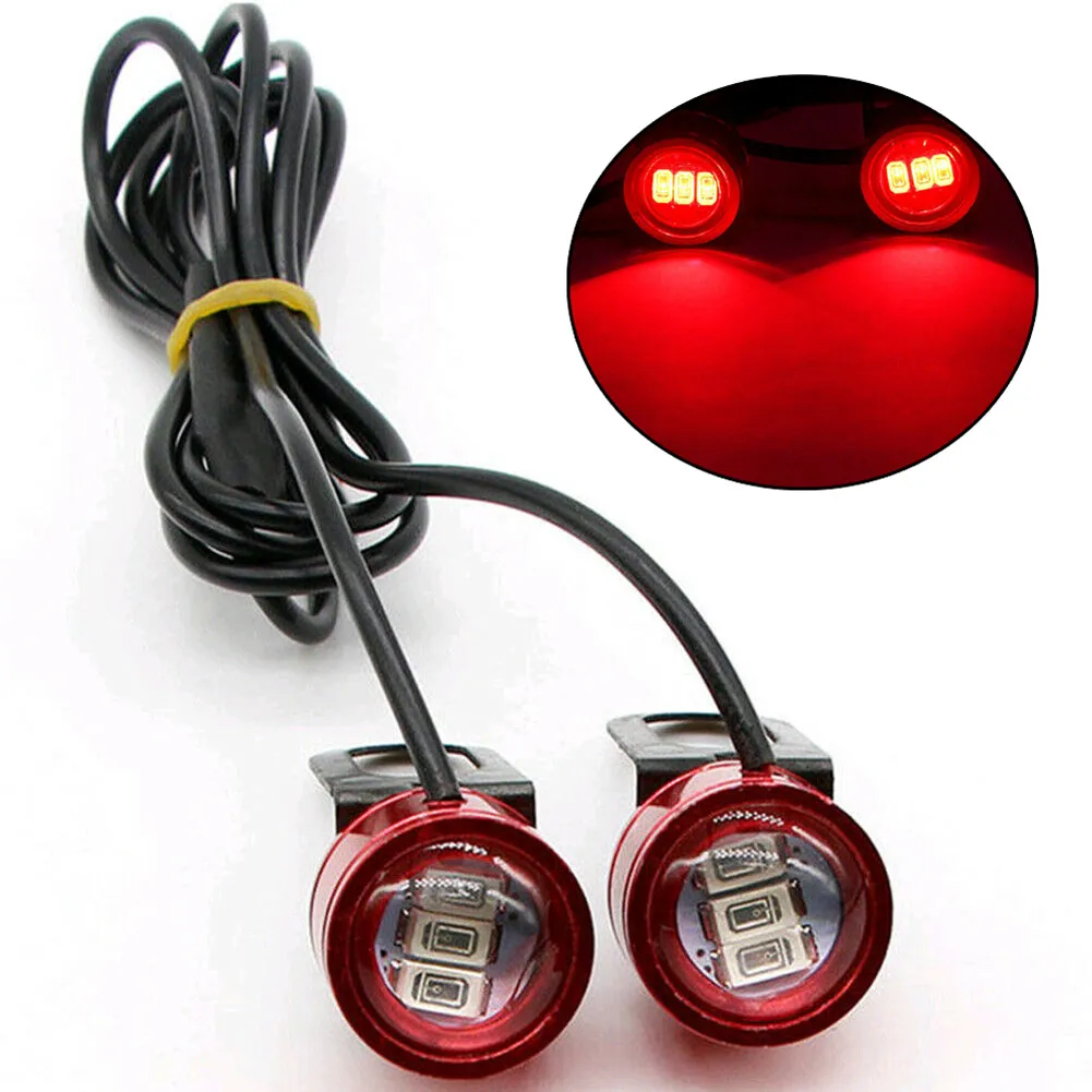 

3SMD LEDs Rearview Mirror Light 5630 Accessories Aluminum DRL Eagle Eye