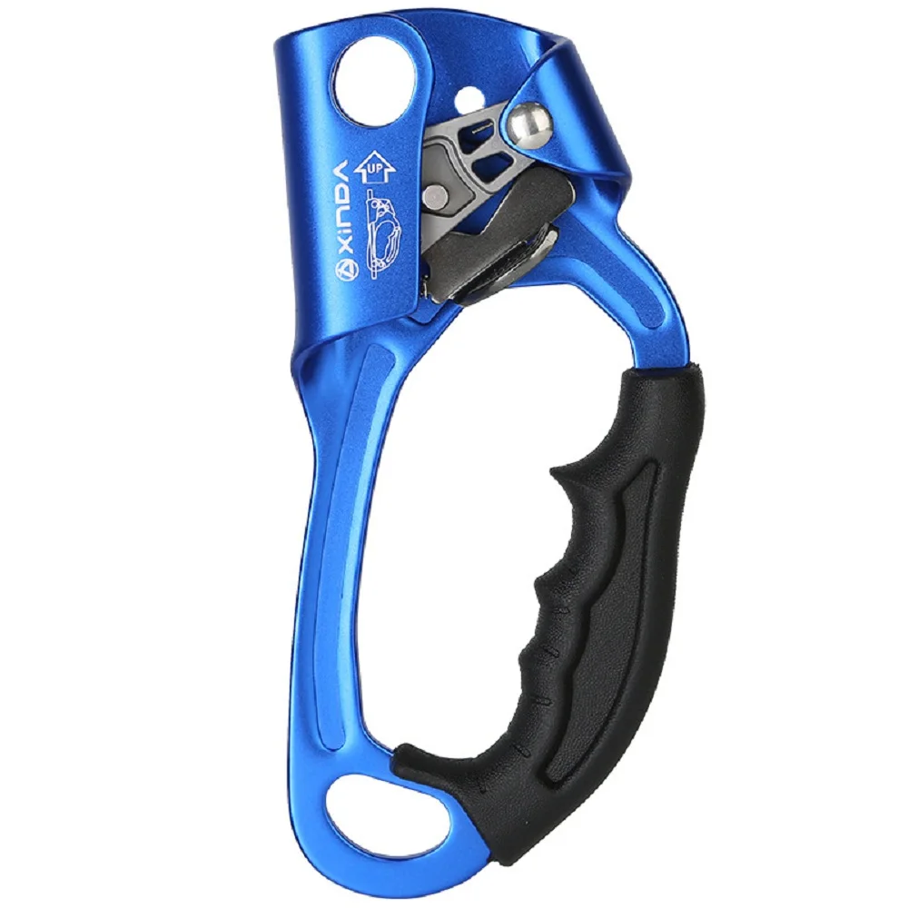 

MIMY Outdoor Sports Rock Climbing SRT Right Hand Left Hand Ascender Device Mountaineer Handle Ascender Climbing Rope Tools