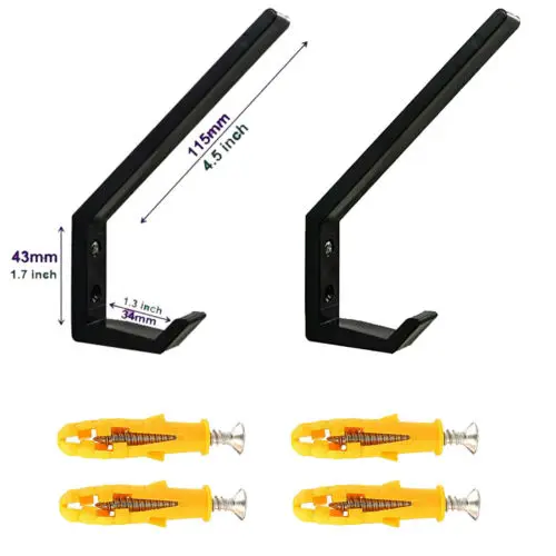 2 стойка для сноуборда настенная вешалка лыж и дома гаража | Дом сад
