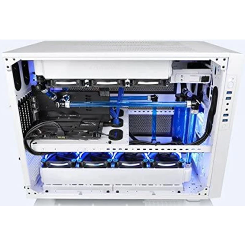 Компьютерная Прозрачная Жесткая трубка Petg с водяным охлаждением без фаски 16 мм Od