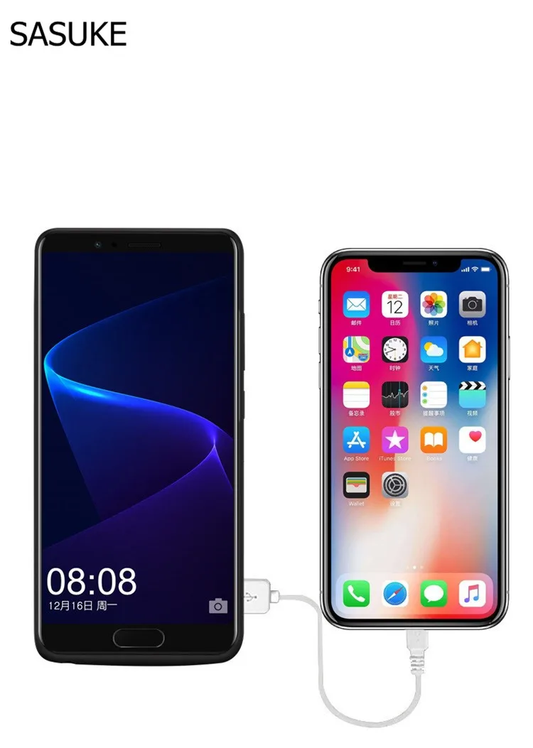 Чехол для зарядного устройства 6500 мАч 6000 мАч 5000 мАч для huawei P20 mate 10 Pro Lite Honor V10 9 10 Play с полным покрытием и подставкой